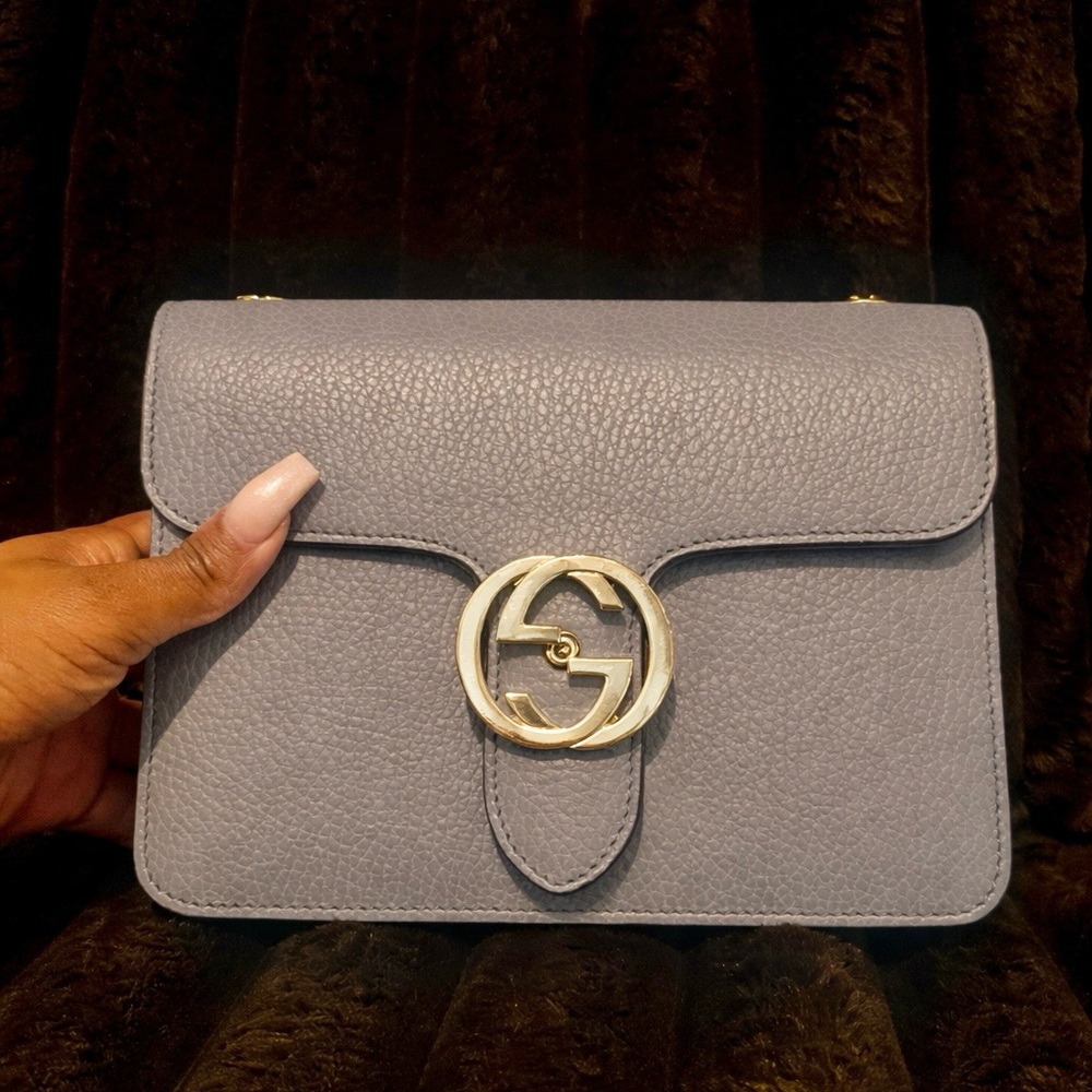 Gucci Leather Crossbody Bag - Picture 1 of 6